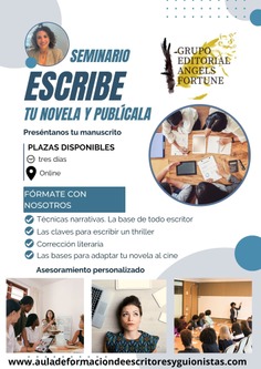 Seminario Escribe tu novela y publícala