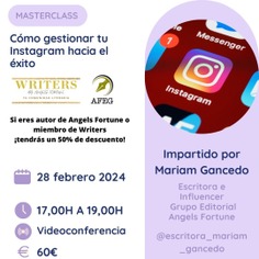 Masterclass Cómo gestionar tu Instagram hacia el éxito