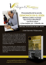 Presentación novela «Demonios en el edén»