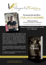 Presentación novela «Cuál es tu nombre»