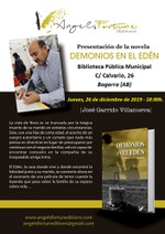 Presentación novela «Demonios en el Edén»